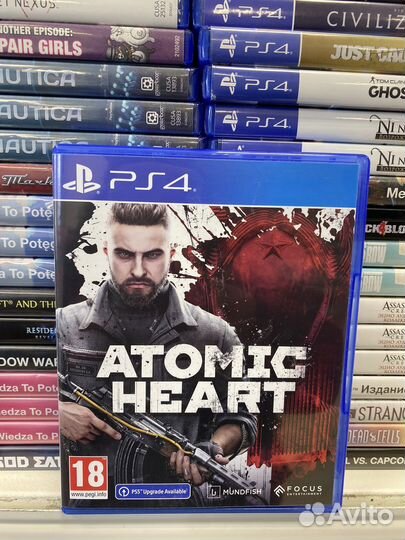 Atomik heart ps4 диск