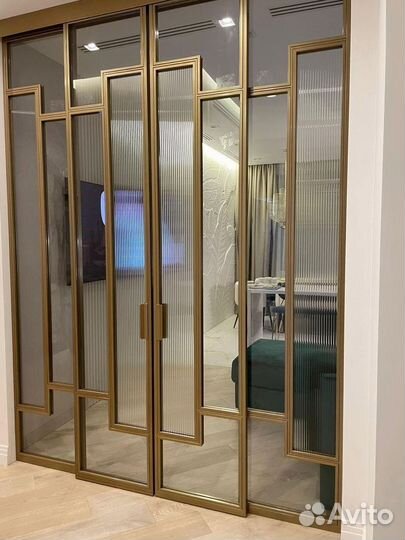 Дверь перегородка раздвижная межкомнатная