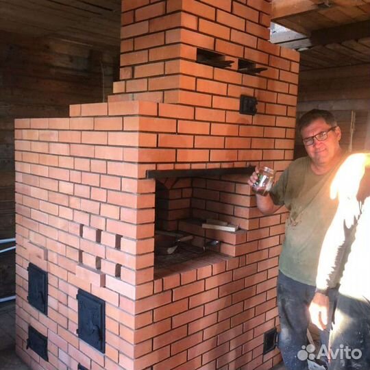 Печник ремонт печей кладка печей каминов