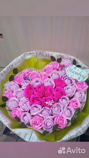 Цветы и букеты из мыльно-пенных роз и не только