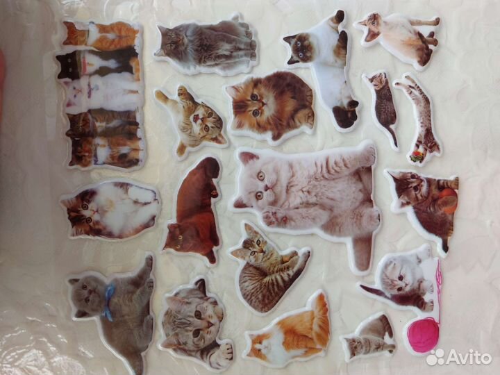 Наклейки обьемные