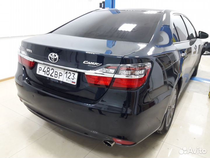 Обвес рестайлинг на Тойоту Камри 50 (55 кузов)