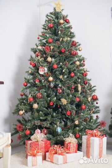 Елка искусственная с шишками