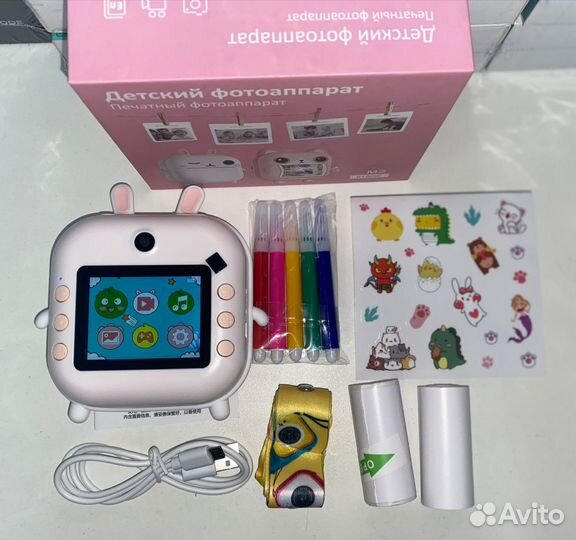 Детский фотоаппарат моментальной печати
