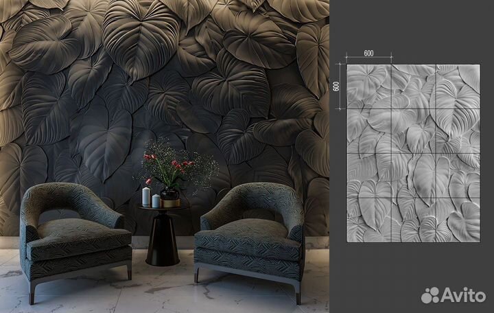 Панно барельеф