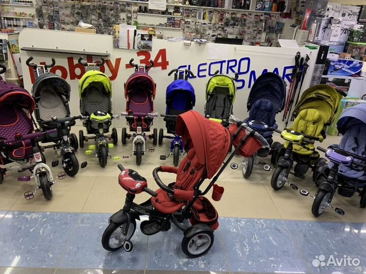 Велосипед трехколесный детский