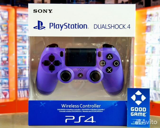 PS4 Геймпад. ver.2. Фиолетовый. Новый