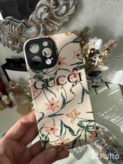 Чехол на iPhone 13 pro max gucci