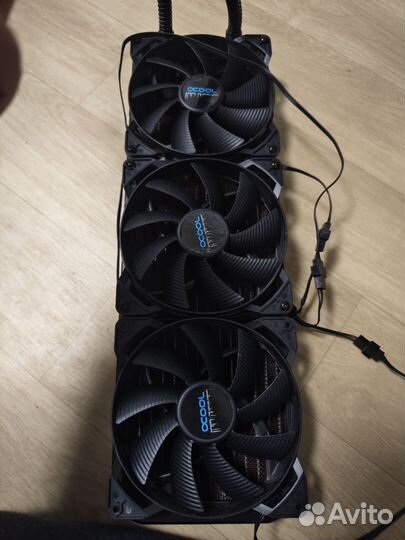 Водяное охлаждение alphacool eisbaer 420