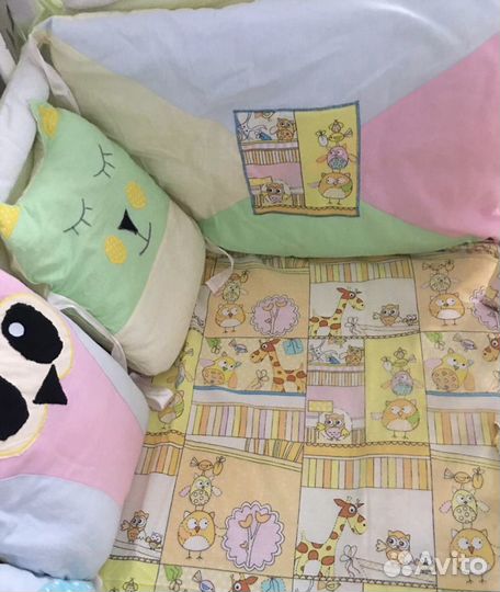 2 комплекта в детскую кроватку