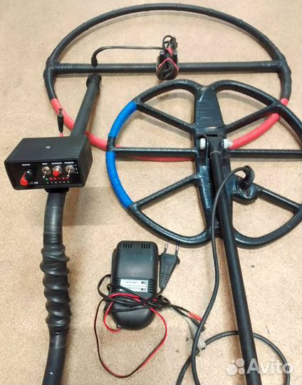 Металлоискатель Кощей-5И с двумя катушками