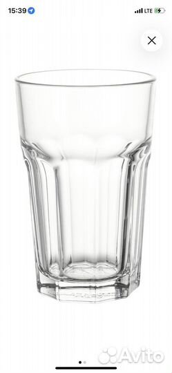 Стаканы икеа покал 2 шт