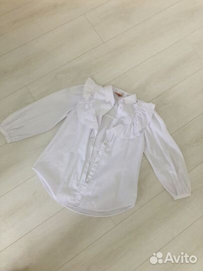 Школьные блузки для девочки 134 140