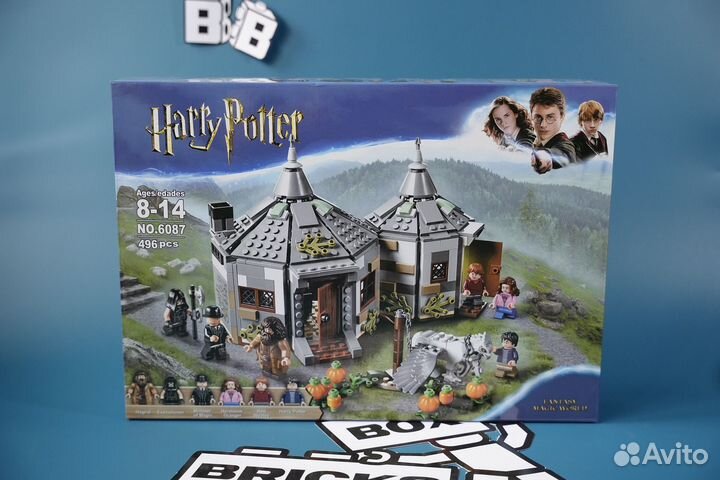 Новый аналог lego Хижина Хагрида (75947)