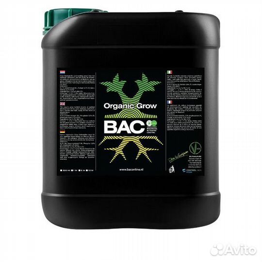 Органическое удобрение B.A.C Organic grow 5л