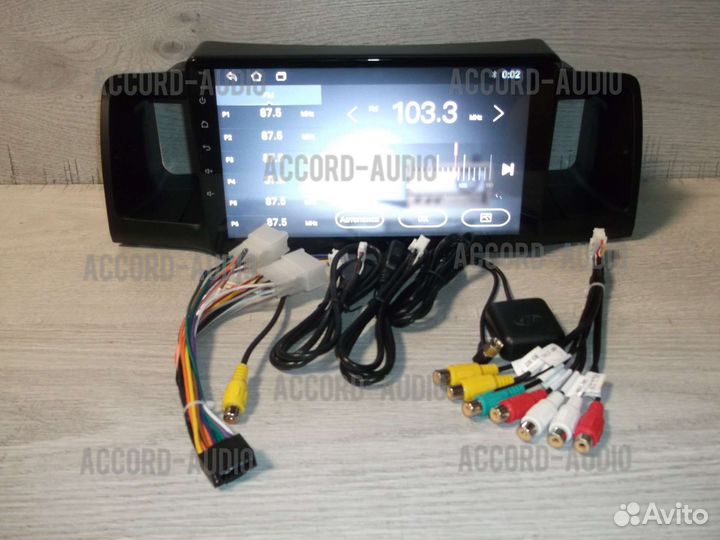 Магнитола Toyota Corolla E120 Android