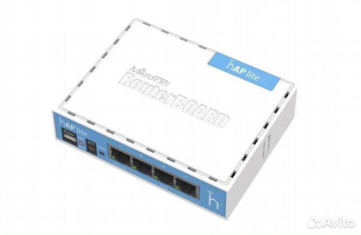 Wi-Fi роутер MikroTik hAP lite
