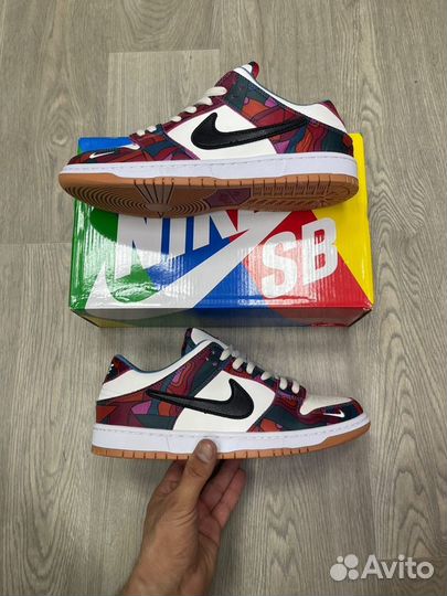 Кроссовки Nike SB Dunk Low Parra x Abstract Art