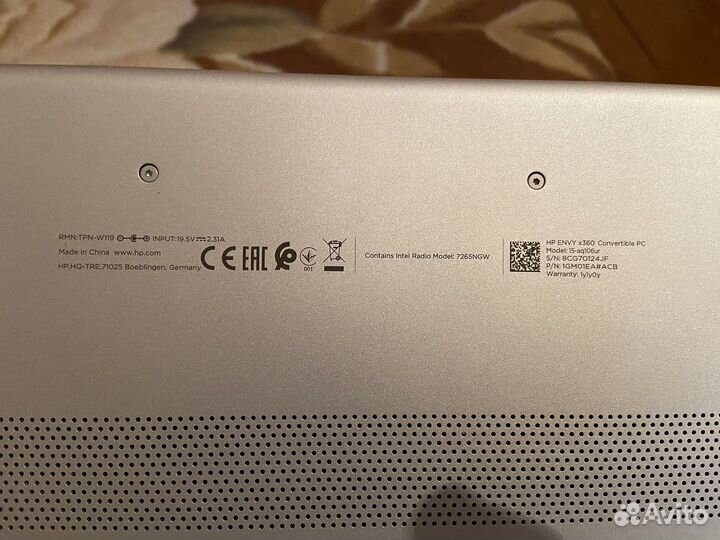 Ультрабук-ноутбук HP X 360