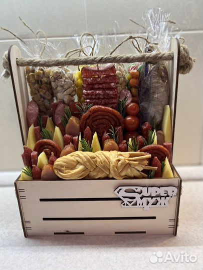 Мужские букеты съедобные