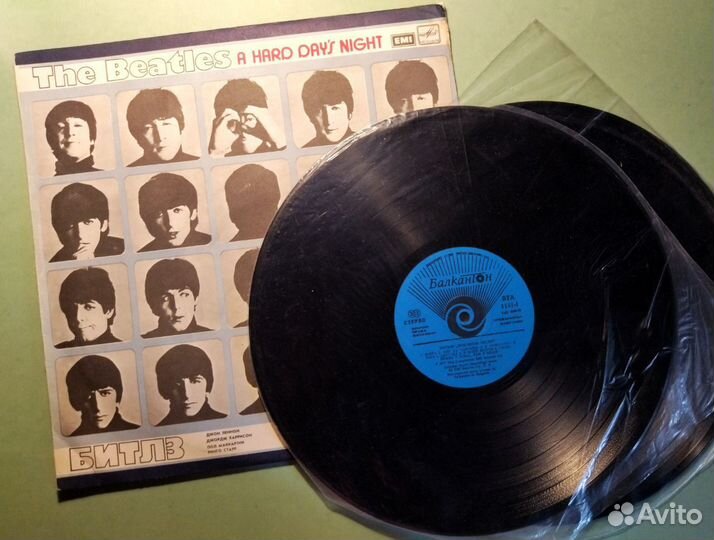 Виниловые пластинки the beatles Битлз