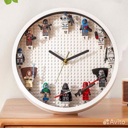 Настенные часы лего Lego Star Wars