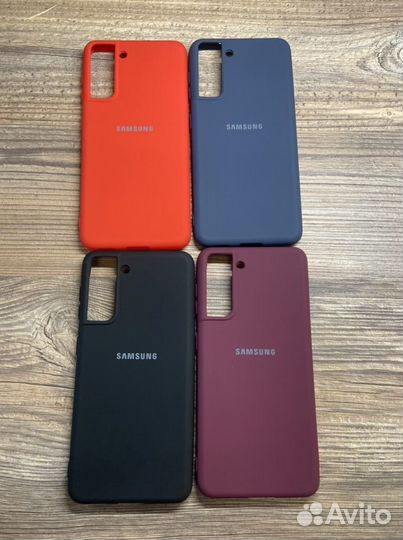 Чехол силиконовый Samsung S21