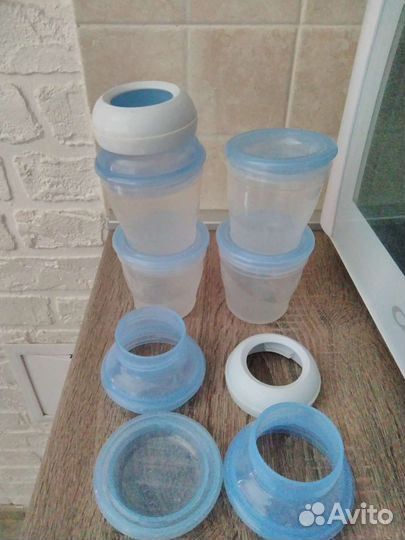 Баночки для хранения грудного молока