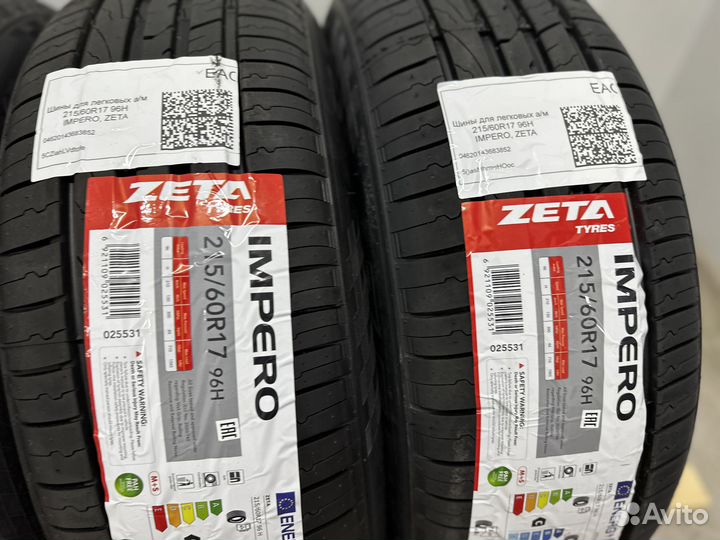 Zeta Impero 215/60 R17 91H