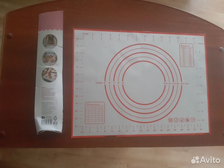 Силиконовый коврик для выпечки новый