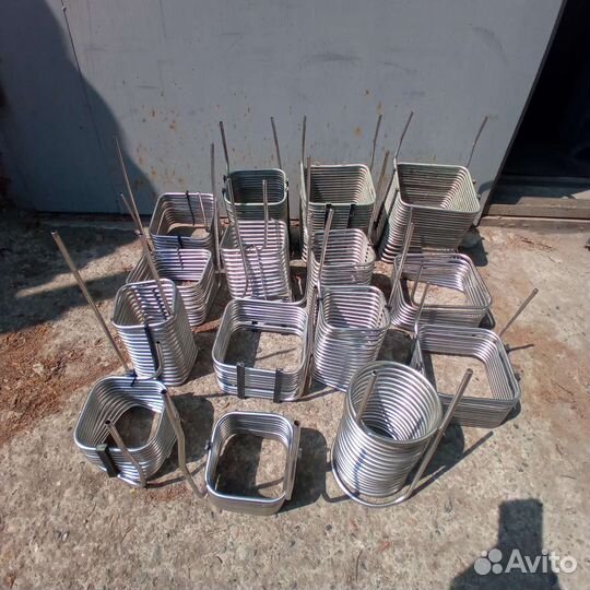 Чиллер, охладитель, змеевик пищевой