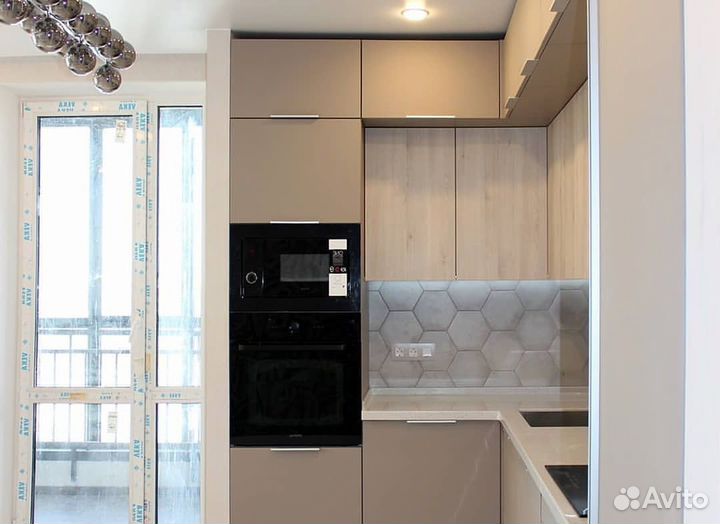 Кухонный гарнитур на заказ. Долговечные материалы