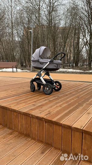 Коляска stokke trailz люлька