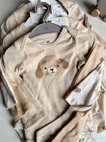 Боди H&M 74,80,86