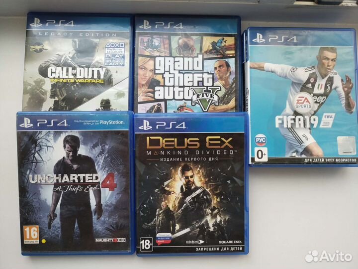 Игры для приставок ps4