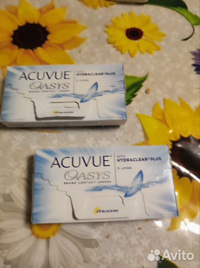 Линзы acuvue oasys