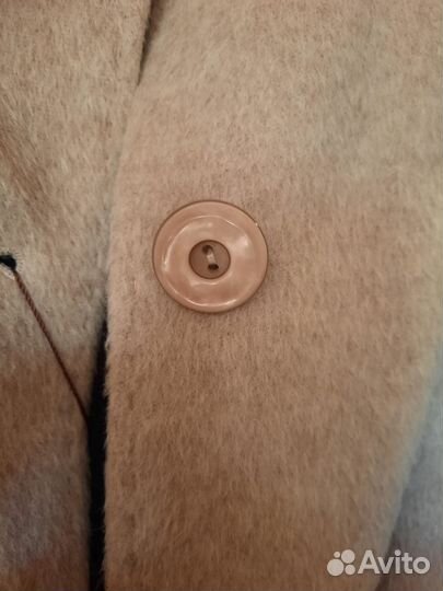 Пальто зимнее драповое 56