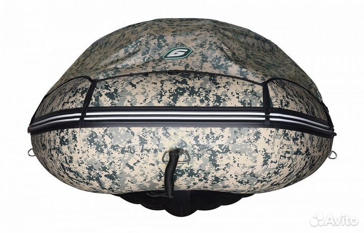 Лодка gladiator E420PRO camo (камуфляж)