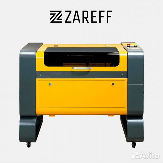 Лазерный станок Zareff Plus 600х400мм 60x40 60W