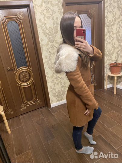 Дубленка натуральная женская 40-42