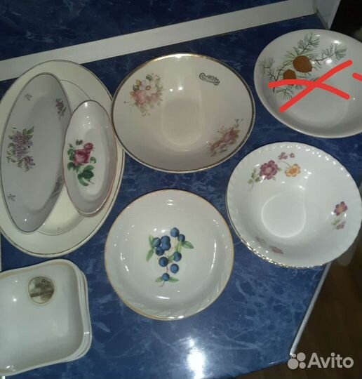 Фарфоровая посуда СССР