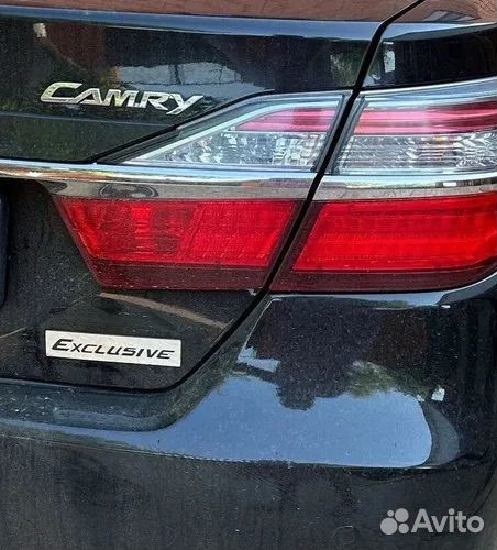 Шильдик, эмблема Exclusive для Toyota Camry