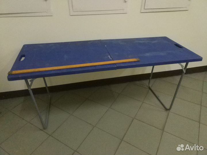 Стол походный складной 1.60+60см