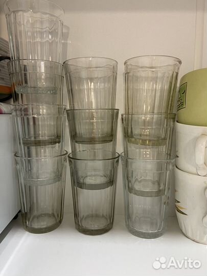 Стаканы граненые СССР