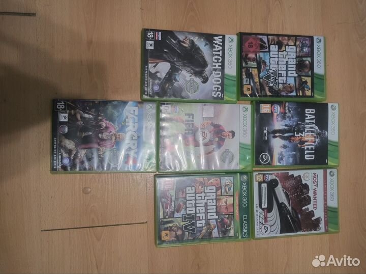 Диски на xbox 360
