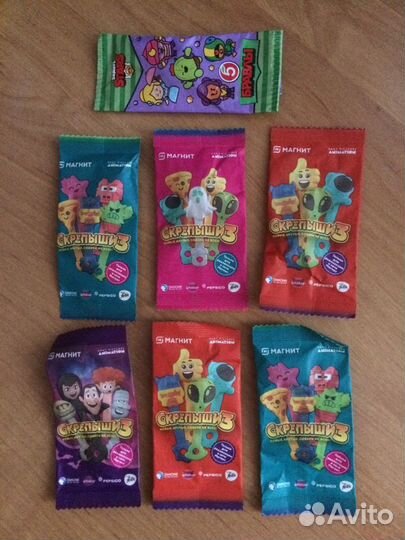 Скрепыши 3, приколыши и бравлы цена за 16 штук