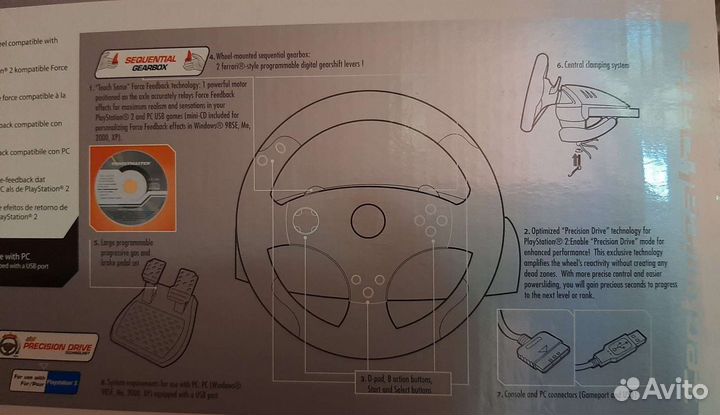 Руль Thrustmaster Ferrari GT 2-in-1