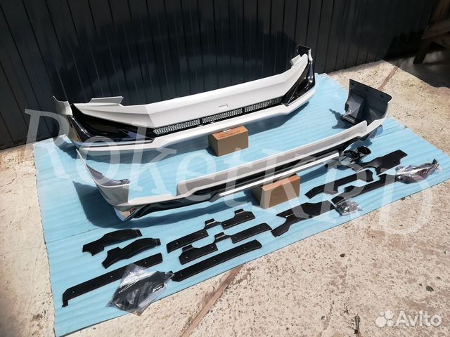 Обвес prado 150 2018 г Modellista Белый в Наличии