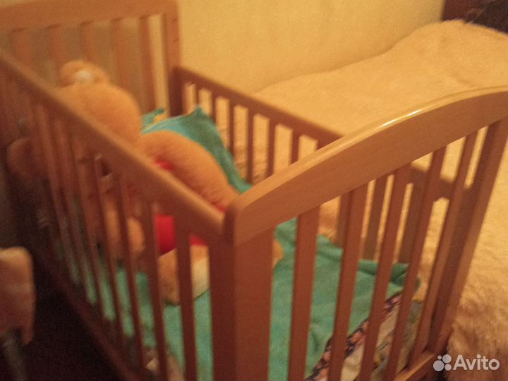 Так же кроватка б/у