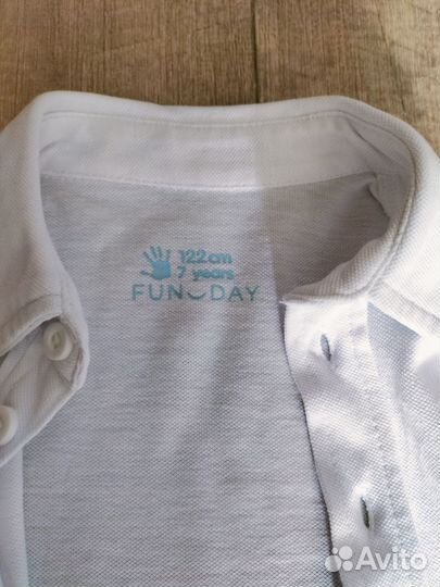 Рубашка белая детская